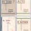 Five small books of the Gospels and Acts transcribed into current English by Mrs Mary L. Matheson 