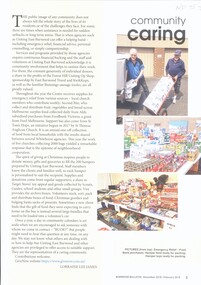 Uniting East Burwood offers emergency relief, financial advice, personal counselling and companionship