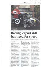 Ted Brewster, veteran Vermont MINI car racer,