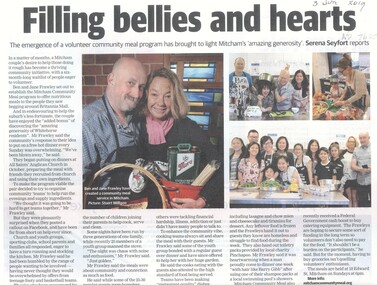 Article, Filling Bellies And Hearts, 2019