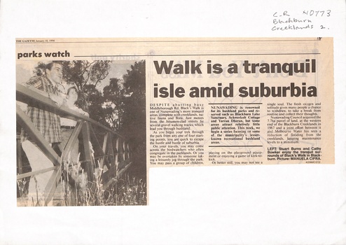 Walk is a tranquil isle amid suburbia.