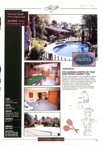 739-743 Highbury Road, Vermont South, for auction 21 November 1998.