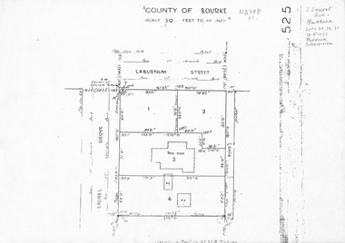 Plan of Subdivision - part of Crown Portion 84.