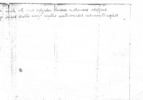 Photocopy of extract of Memorial Book of conveyance dated 9/5/1870 