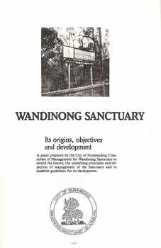 Wandinong Sanctuary