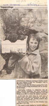 Local residents helps to plant indigenous trees.