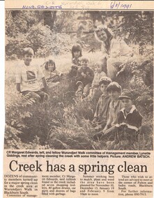 Creek has a spring clean!
