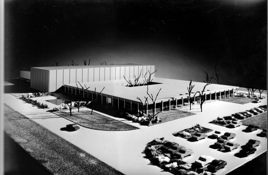A book containing photos of architects plans of Channel 'O' 