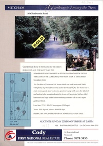 Auction brochure for 56 Glenburnie Road, Mitcham