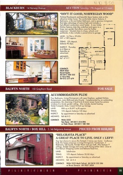 Auction brochure for 14 Norway Avenue, Blackburn.