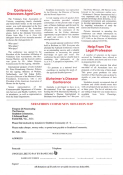 Newsletter of Strathdon Community covering activities and staff news - page 4
