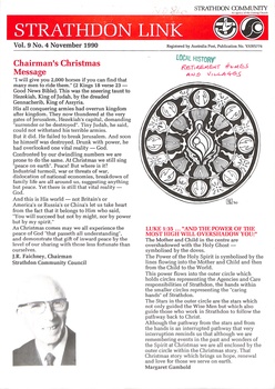 Newsletter of Strathdon Community covering activities and staff news.  