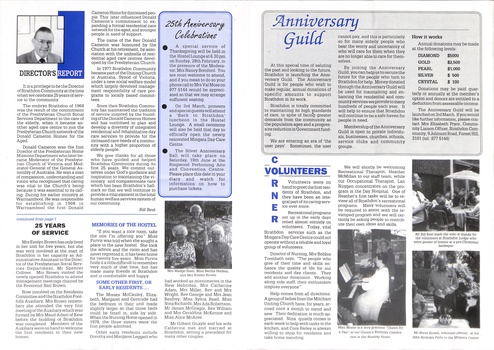 Newsletter of Strathdon Community covering activities and staff news - page 2 and 3