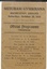 Programme of Mitcham Gymkhana