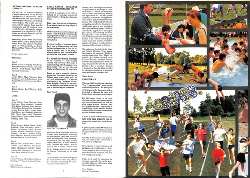 School magazine of Mullauna Secondary College.  PG 4
