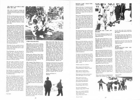 School magazine of Mullauna Secondary College.  PG 14
