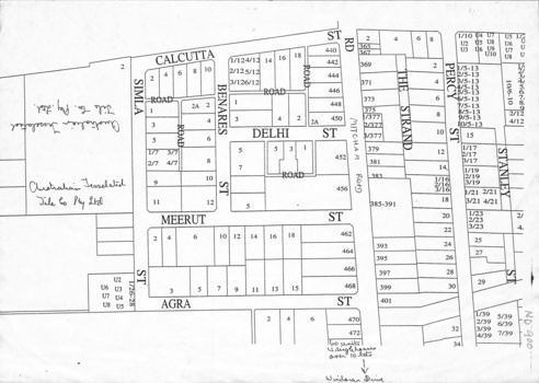 Planning Notice concerning the Walker Estate in Mitcham.   Includes map of area.