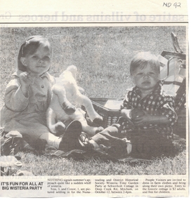 Newspaper, Wisteria Party
