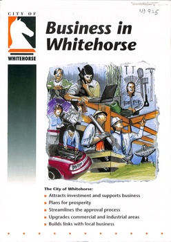 Business in Whitehorse, City of Whitehorse . 1955