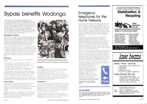 Issue of Roads Victoria  August / September 1985