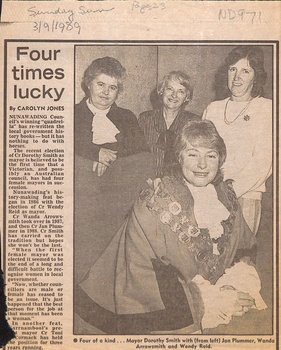  'Four times lucky' by Caroline Jones.
