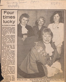  'Four times lucky' by Caroline Jones.