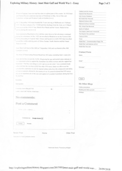 History of the life of Janet Muir Gaff  - Page 3