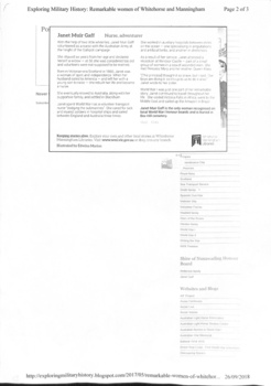 History of the life of Janet Muir Gaff  - Page 2