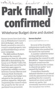 Article, 21 Wattle Valley Road, 2019