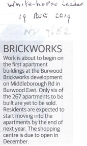 Article, Brickworks, 2019