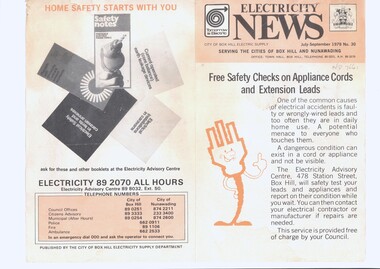 Pamphlet, Electricity News, 1978