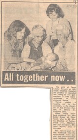 Article, Horse- drawn Cab Service, 1976
