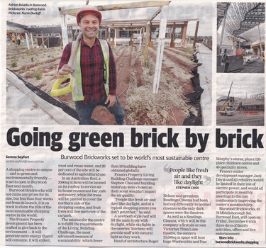 Going green brick by brick