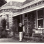 Black and white photo of George Raftis' home, Blackburn Road, Blackburn.