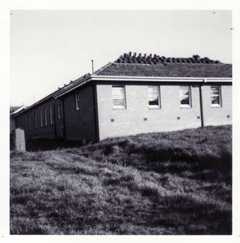 B/W photo of Adult Deaf & Dumb Home, Central Road, Blackburn  taken from the east.