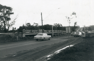 Photograph, Bridge in Burwood Road crossing Dandenong Creek, 1/06/1969 12:00:00 AM