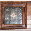 Coloured photo of tiles in South British Building, 19-25 Queen Street, Melbourne.  Demolished