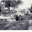 Black and white photo of construction of Nunawading Historical Society's Museum building.