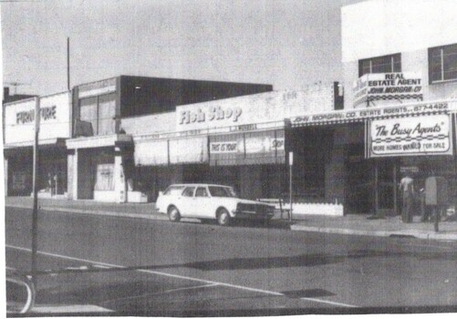 strip photos of South Parade Blackburn.