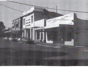  B/W strip photo of South Parade and Blackburn Road 