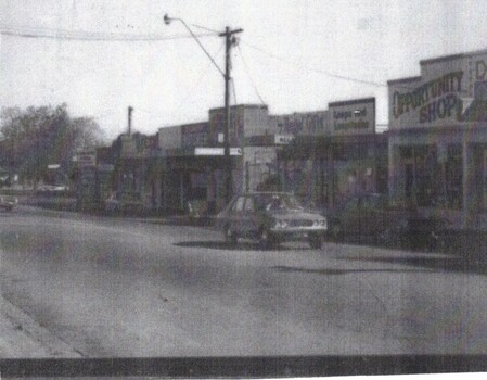  B/W strip photo of Railway Road Blackburn.