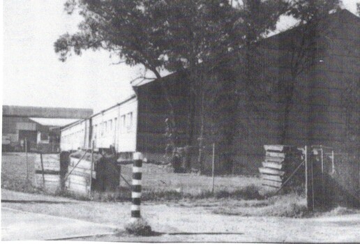 B/W strip photo of Cool Stores.