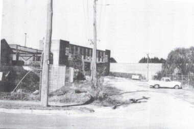  B/W strip photo of Cool Store, Blackburn.