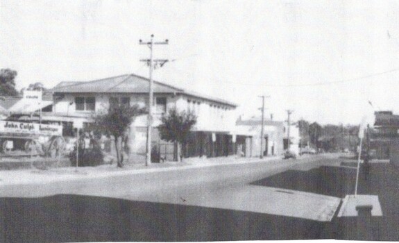 B/W strip photo of Blue Moon Cool Stores, Blackburn.