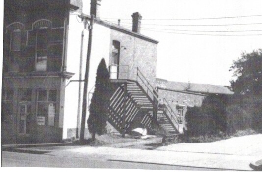 B/W strip photo  of Railway Road , Blackburn