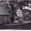 Black and white photo of Smokehouse and Smithy at Schwerkolt Cottage