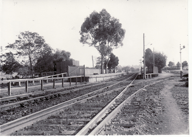 Black and white photo of Blackburn Railway Station