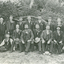 Black and white photo of men at picnic from the Australian Tessellated Tile Company. 