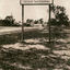 Sign on south side of Whitehorse Road opposite Dunlavin Road, Mitcham, looking east. Early 1940s