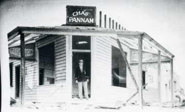 Photograph, Pannam's Corner Store, C.1950s